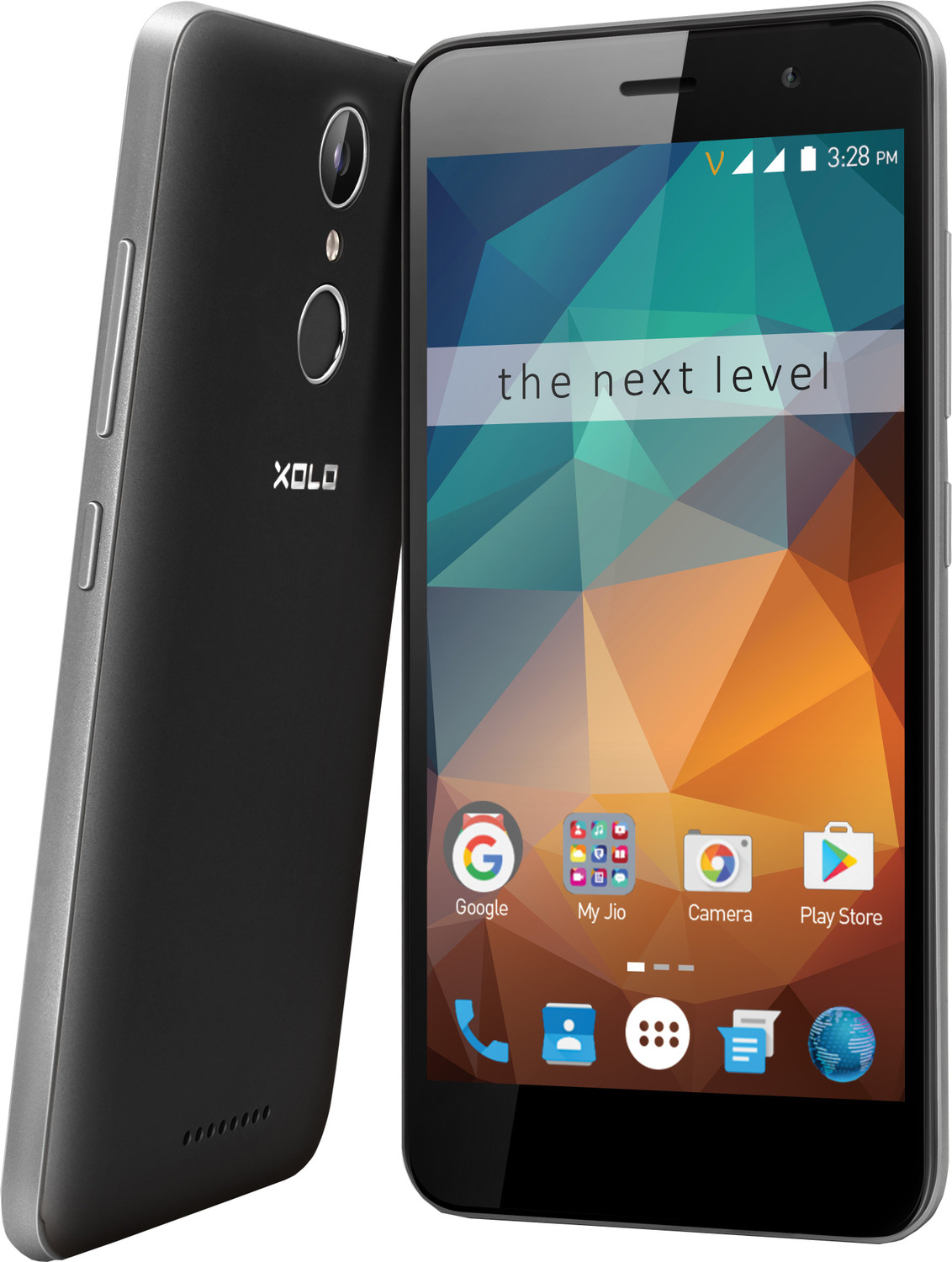 Image of XOLO ERA 2X with Finger Print Sensor (Black and Gun, 16 GB)