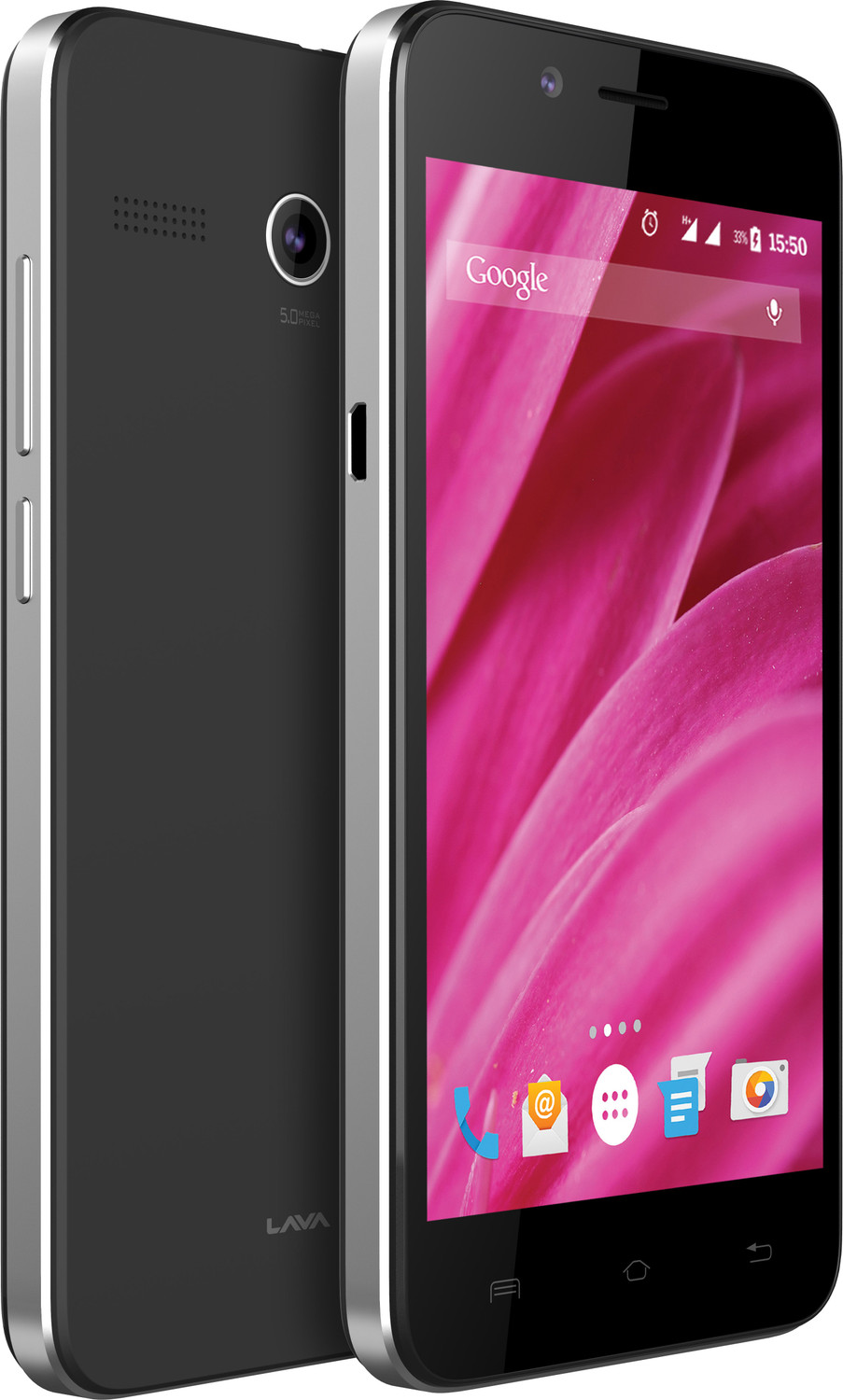 Image of LAVA Iris Atom 2X (Black, 8 GB)