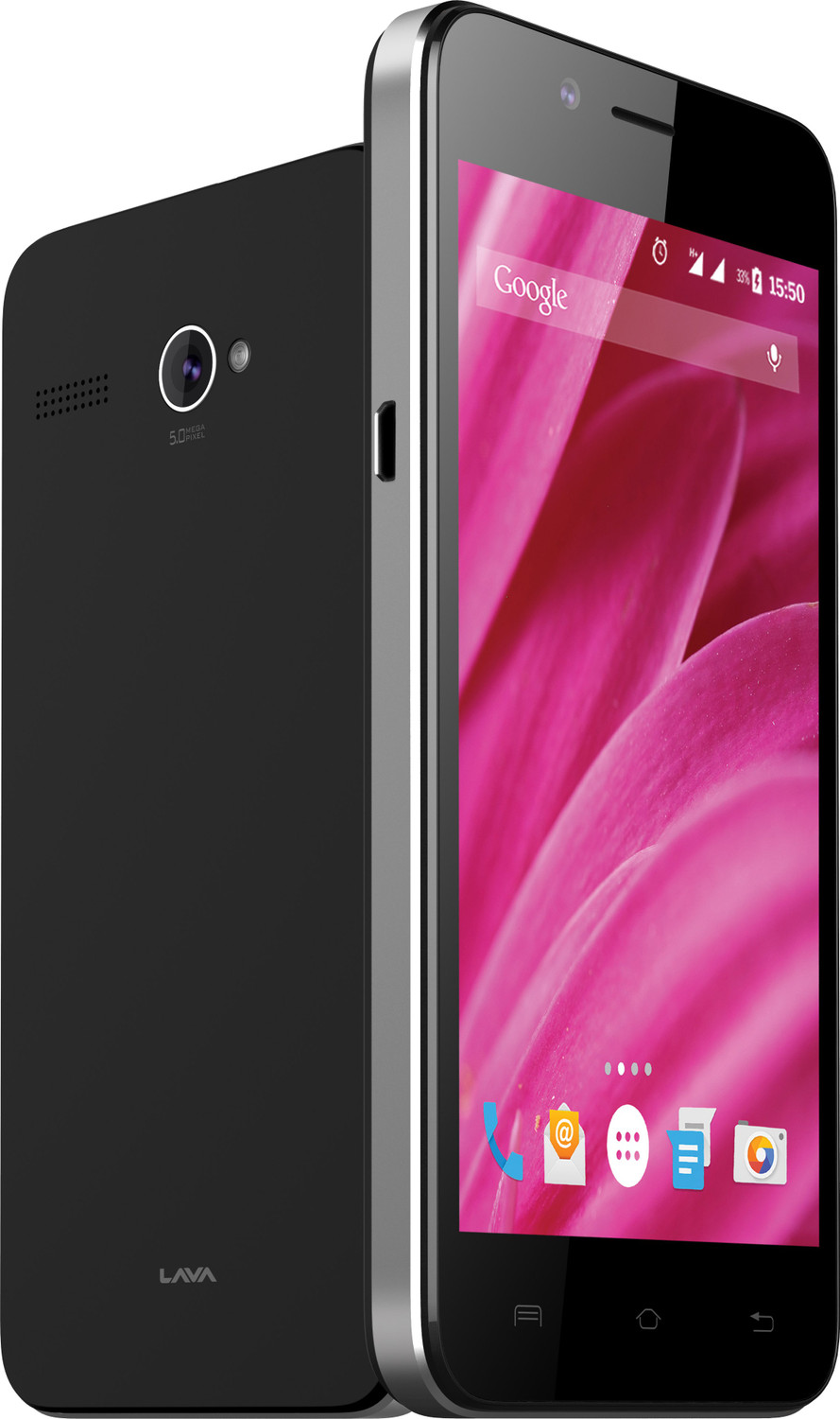 Image of LAVA Iris Atom 2X (Black, 8 GB)