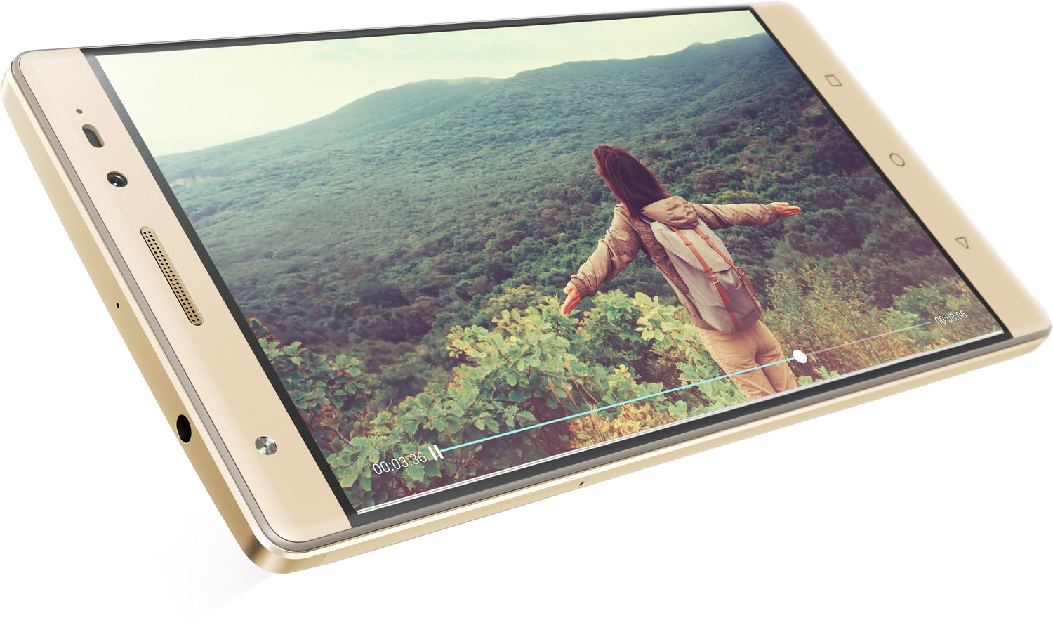 Image of Lenovo Phab 2 Plus (Gold, 32 GB)