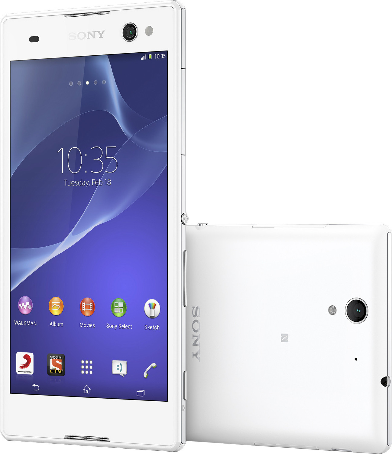 Image of SONY Xperia C3 (Snow White, 8 GB)