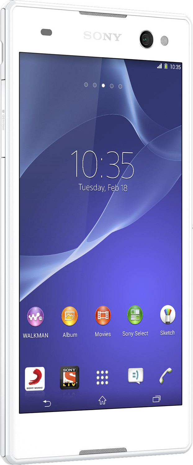 Image of SONY Xperia C3 (Snow White, 8 GB)