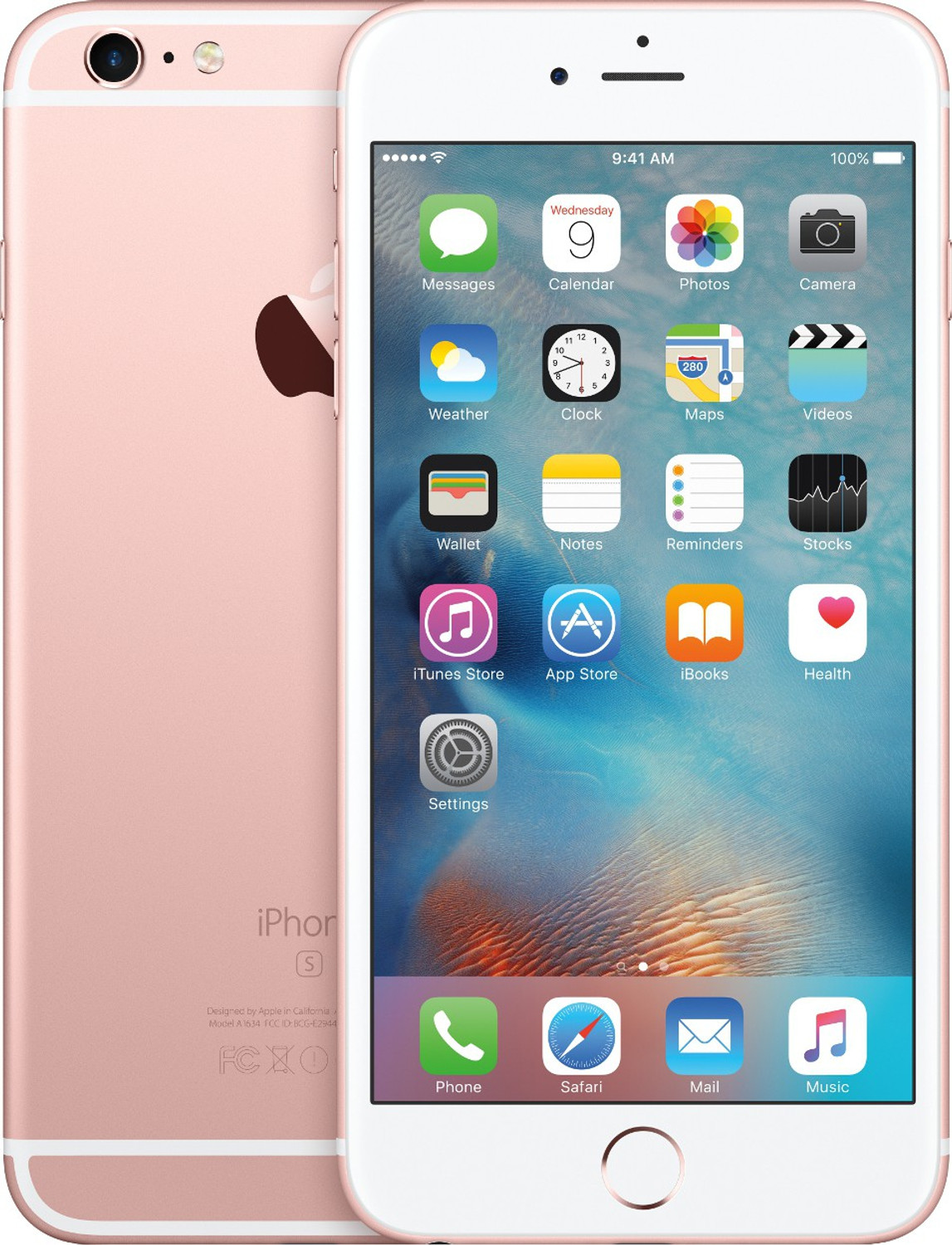 Image of Apple iPhone 6s Plus (Rose Gold, 128 GB)