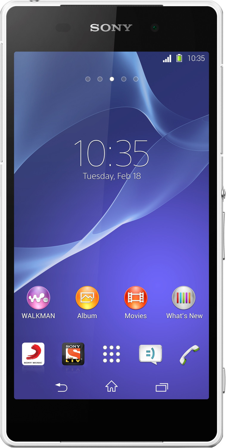 Image of SONY Xperia Z2 (White, 16 GB)