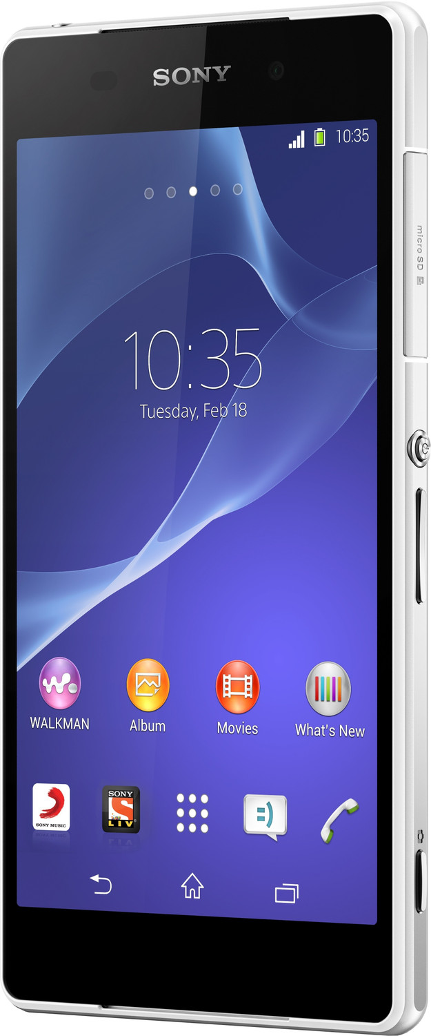 Image of SONY Xperia Z2 (White, 16 GB)