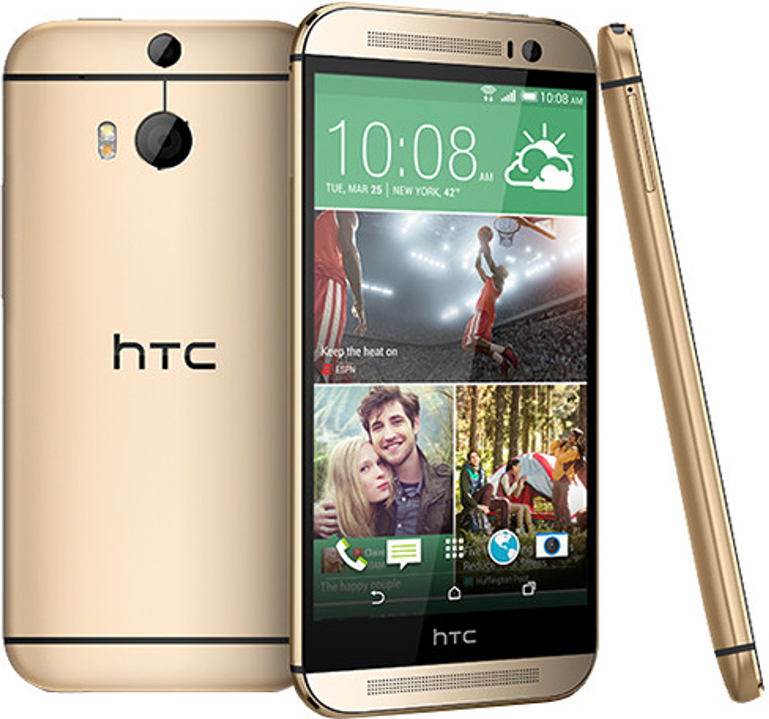 Image of HTC One M8 (Amber Gold, 16 GB)