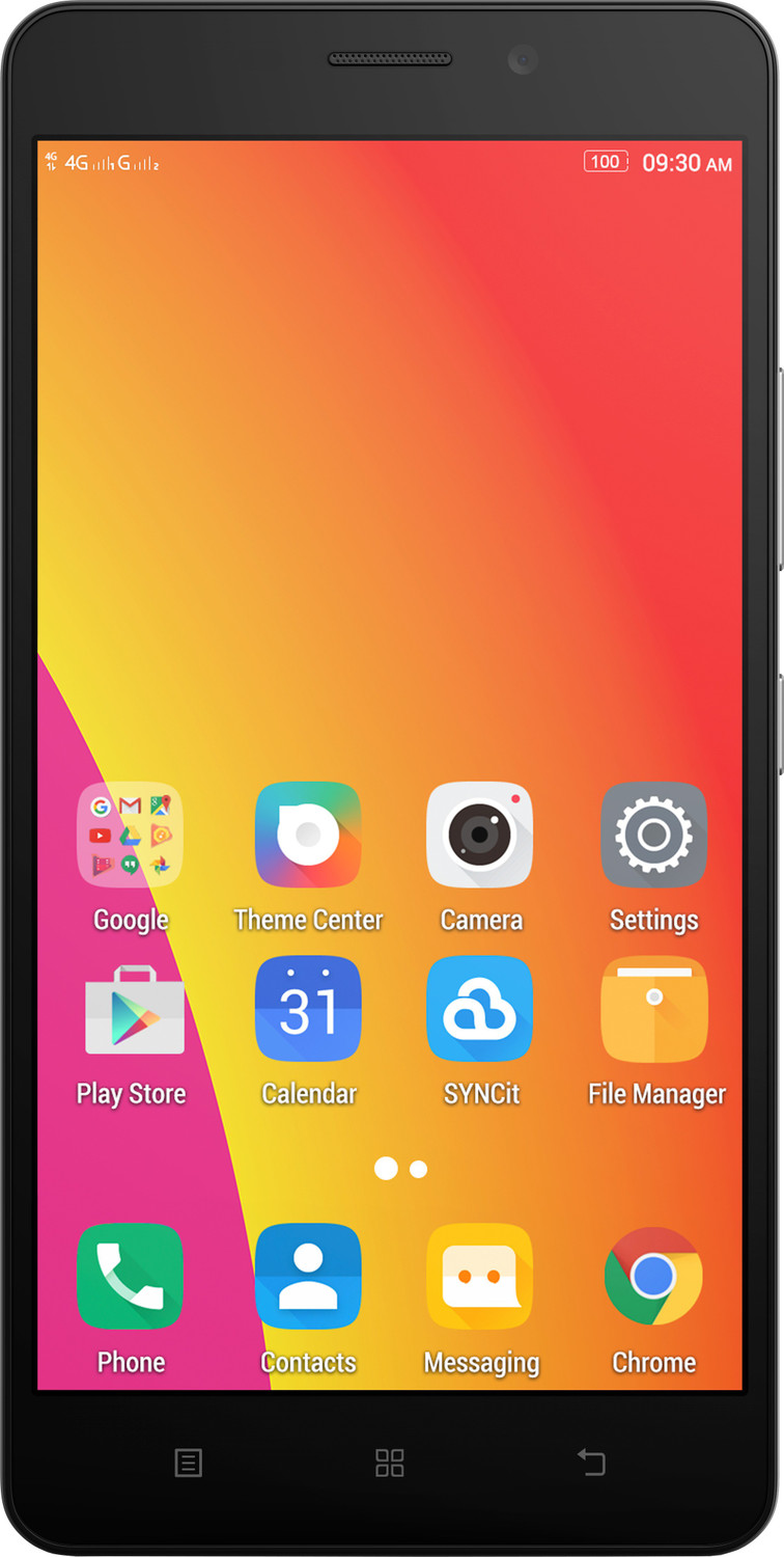 Image of Lenovo A7700 (Black, 16 GB)
