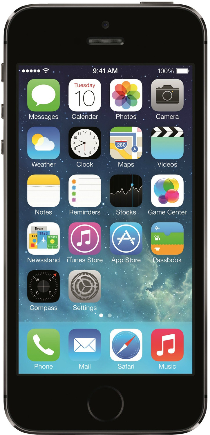 Image of Apple iPhone 5s (Space Grey, 16 GB)
