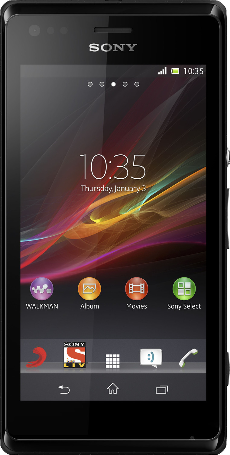 Image of SONY Xperia M (Black, 4 GB)