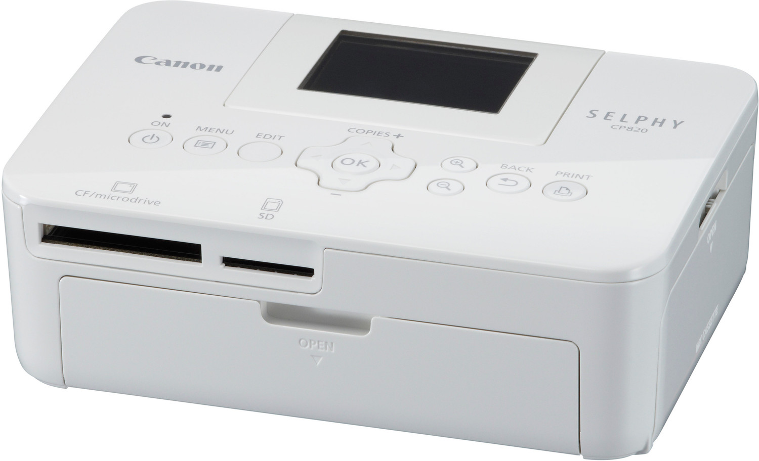 Image of Canon Selphy CP820 Single Function Color Inkjet Printer (Borderless Printing)