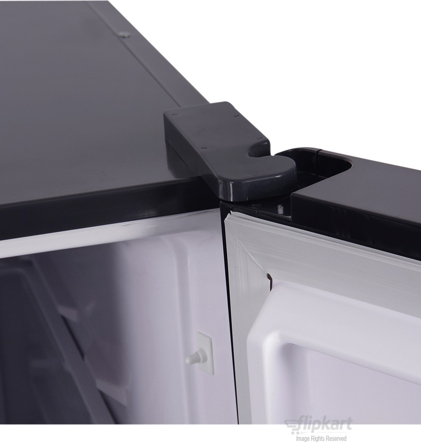 Image of Hitachi 456 L Frost Free French Door Bottom Mount Inverter Technology Star Refrigerator (Glass Black, R-WB480PND2 GBK)