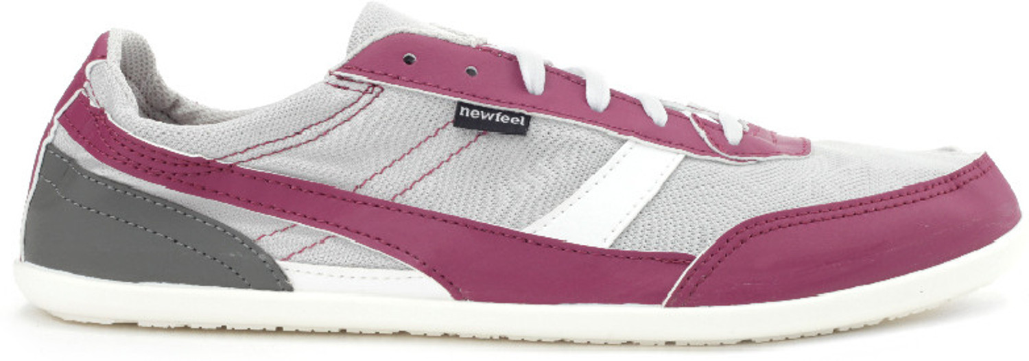 Image of NEWFEEL Many Walking Shoes For Women (White, Purple, 6.5 UK /India)