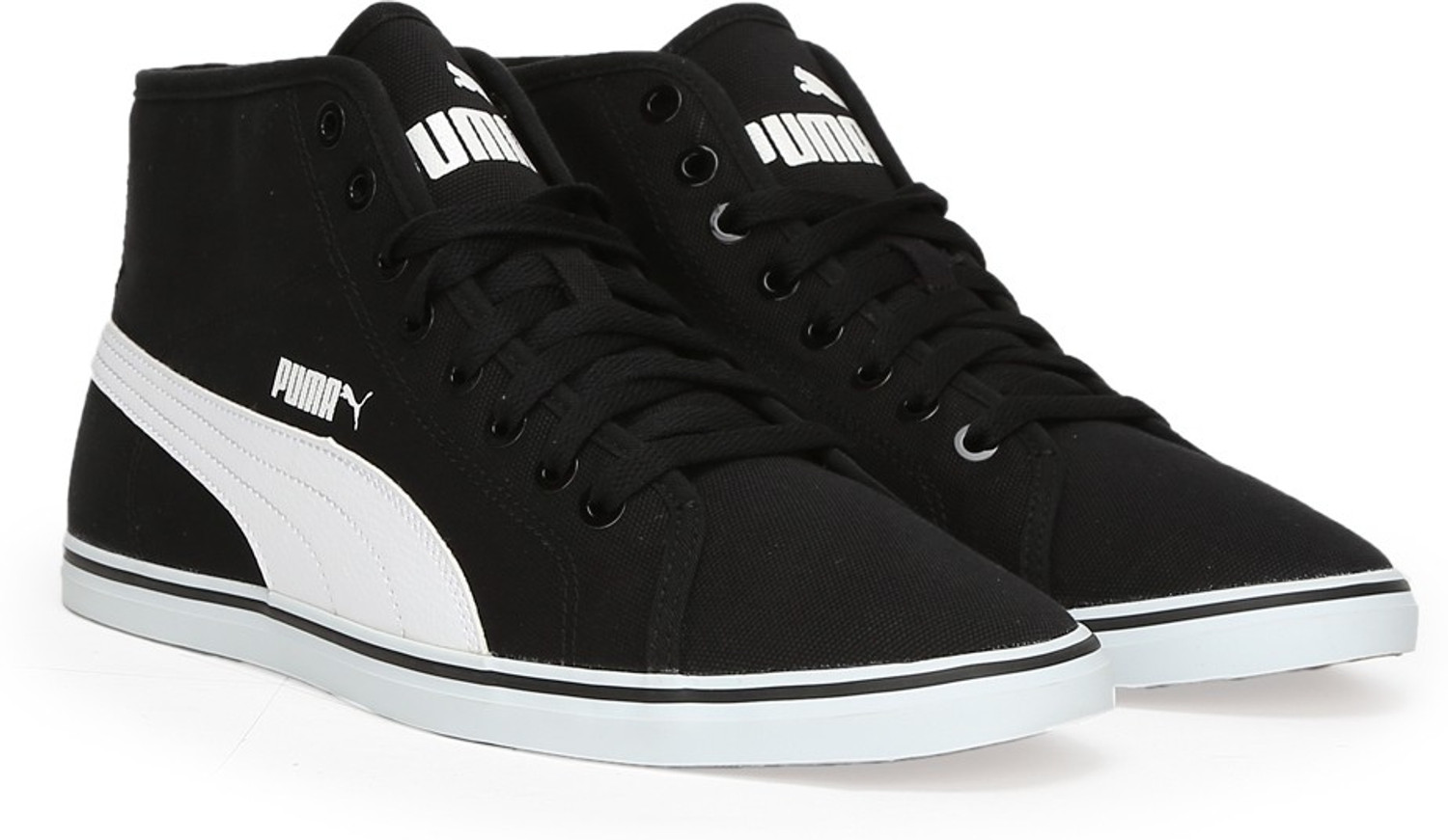 PUMA Elsu v2 Mid CV IDP Mid Ankle Sneakers For Men Black Price