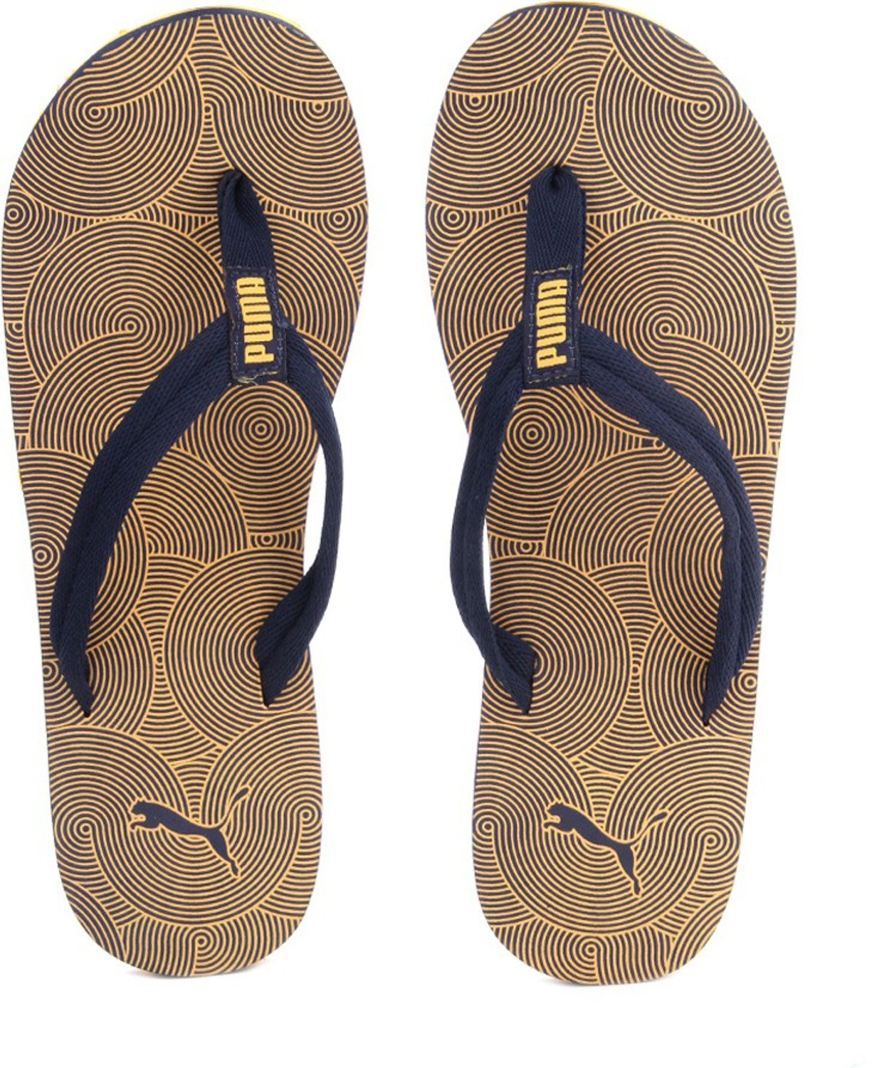 PUMA Men Epic Flip v2 Graphic Mens Slippers Black Blue 6