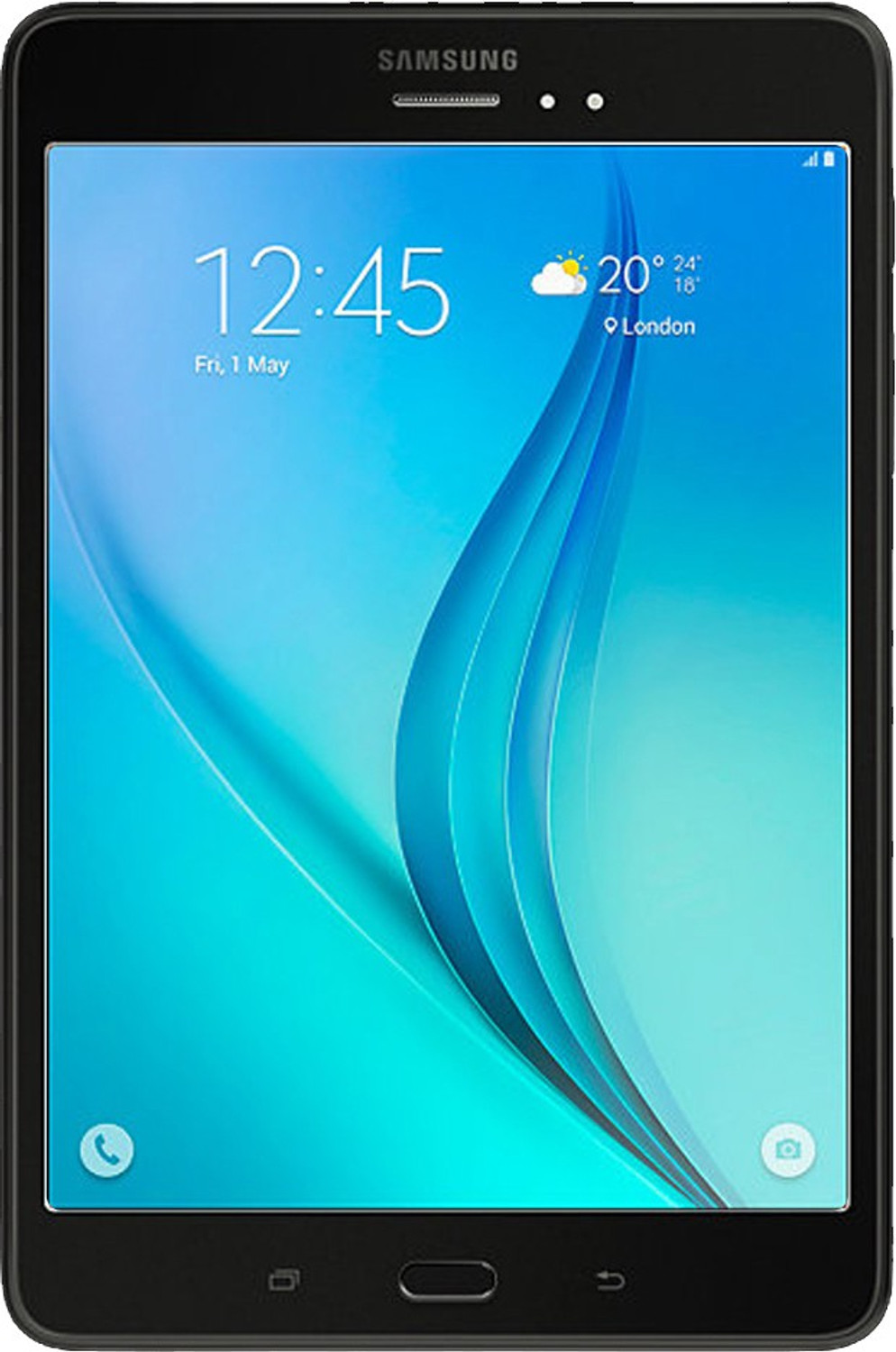 Image of Samsung Galaxy Tab A T355 Single Sim 8 Inch Tablet 2 GB RAM 16 GB ROM 8 Inches with 3G Quad Core Tablet (Smoky Titanium)