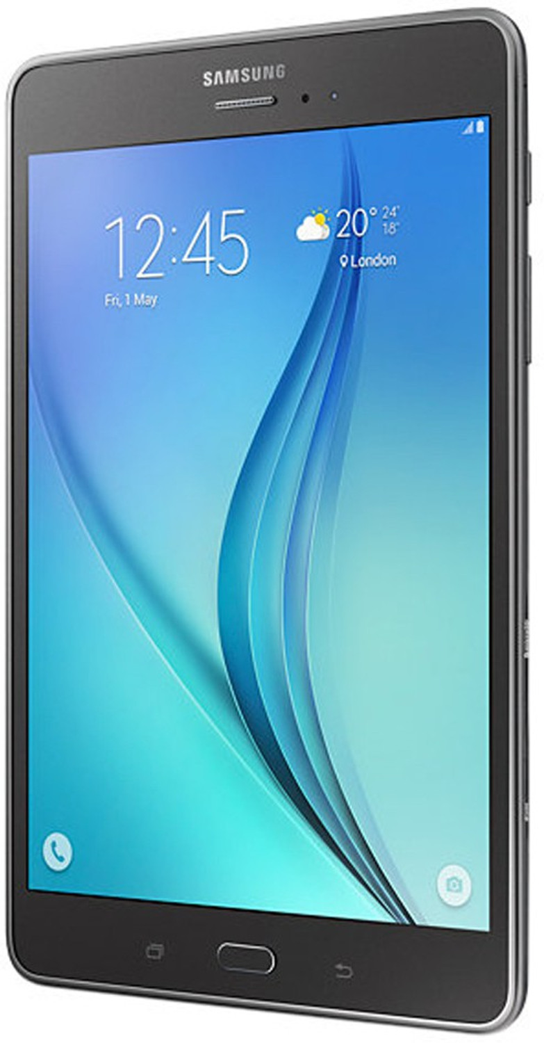 Image of Samsung Galaxy Tab A T355 Single Sim 8 Inch Tablet 2 GB RAM 16 GB ROM 8 Inches with 3G Quad Core Tablet (Smoky Titanium)