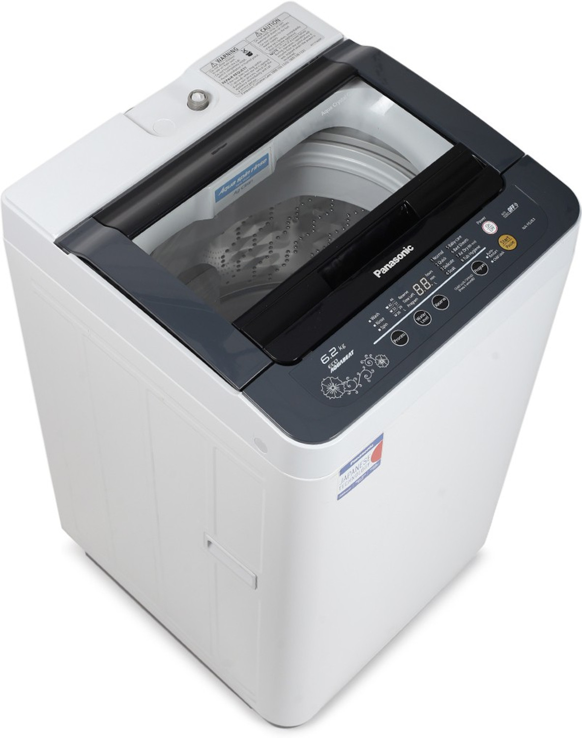 Image of Panasonic 6.2 kg Fully Automatic Top Load Washing Machine Grey