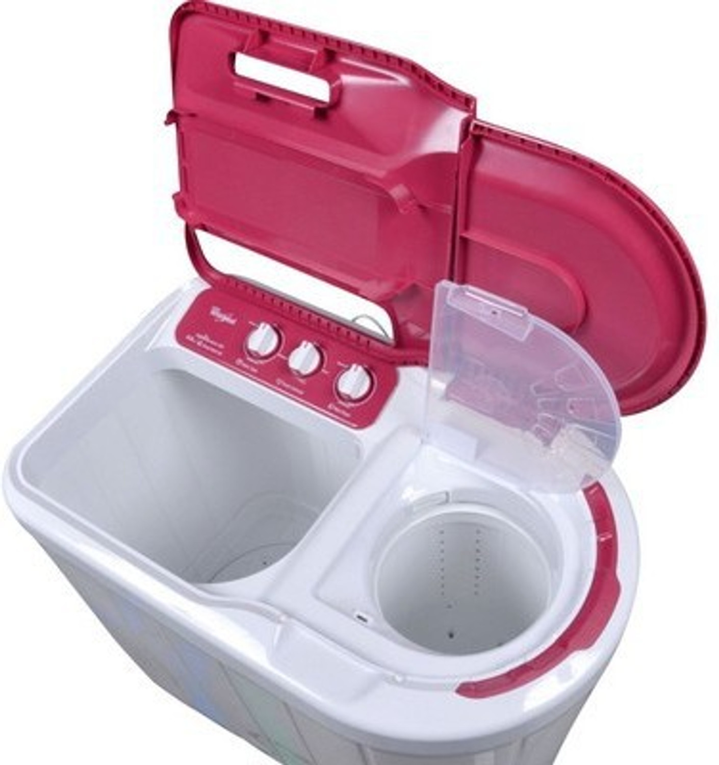 Image of Whirlpool 6 kg Semi Automatic Top Load Washing Machine Pink