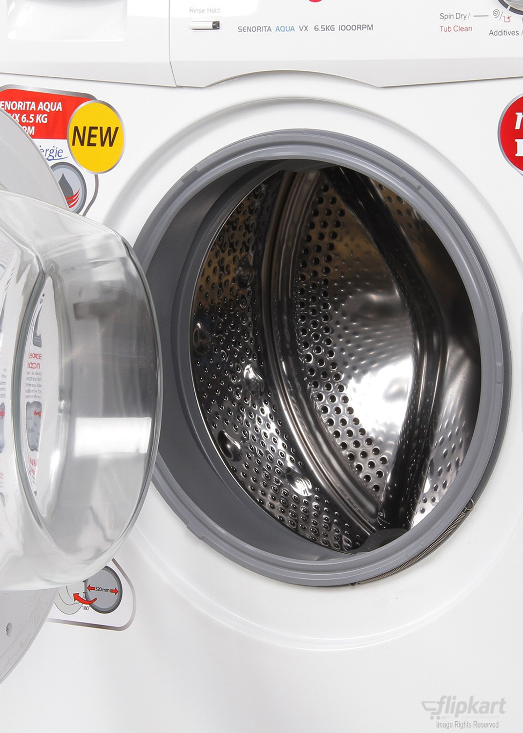 Image of IFB 6.5 kg Fully Automatic Front Load Washing Machine with In-built Heater White