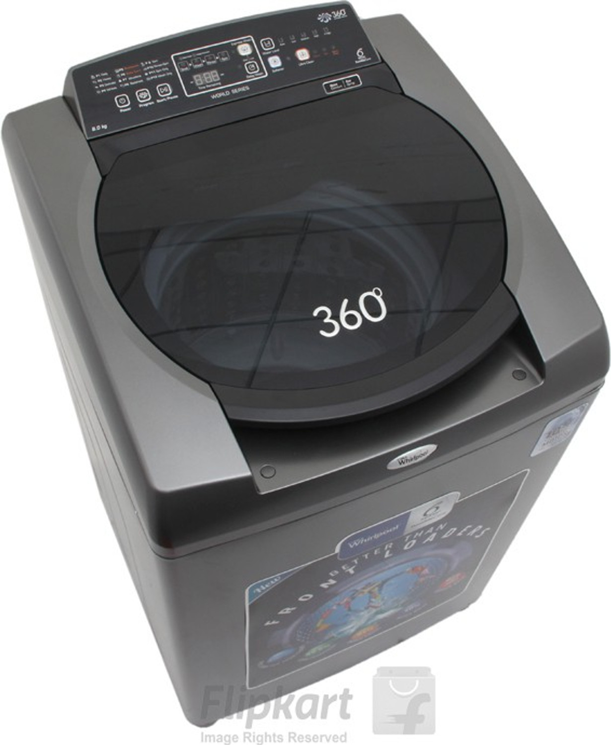 Whirlpool 8kg Fully Automatic Top Load Washer with Heater