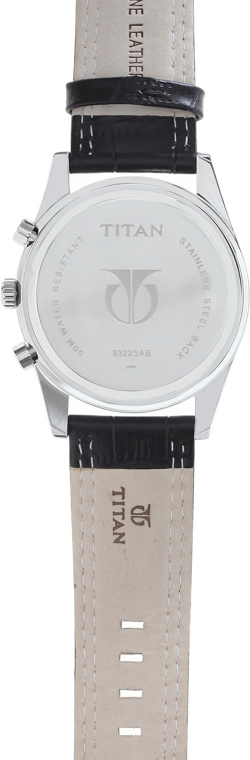 Titan watch 9322sab price hot sale