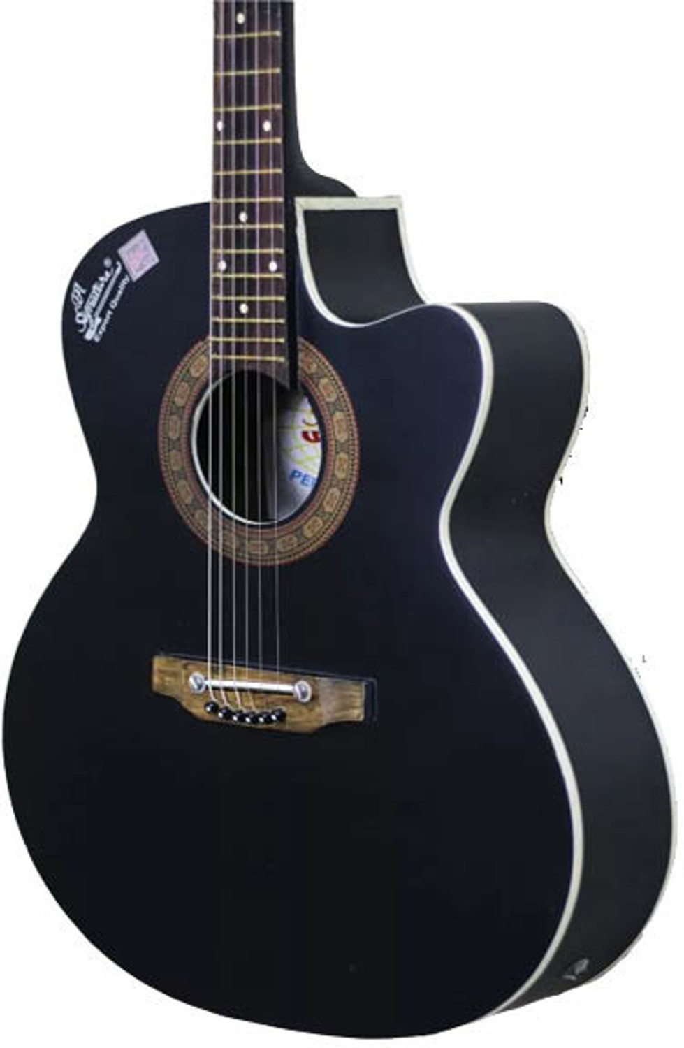Signature shop acoustic guitar