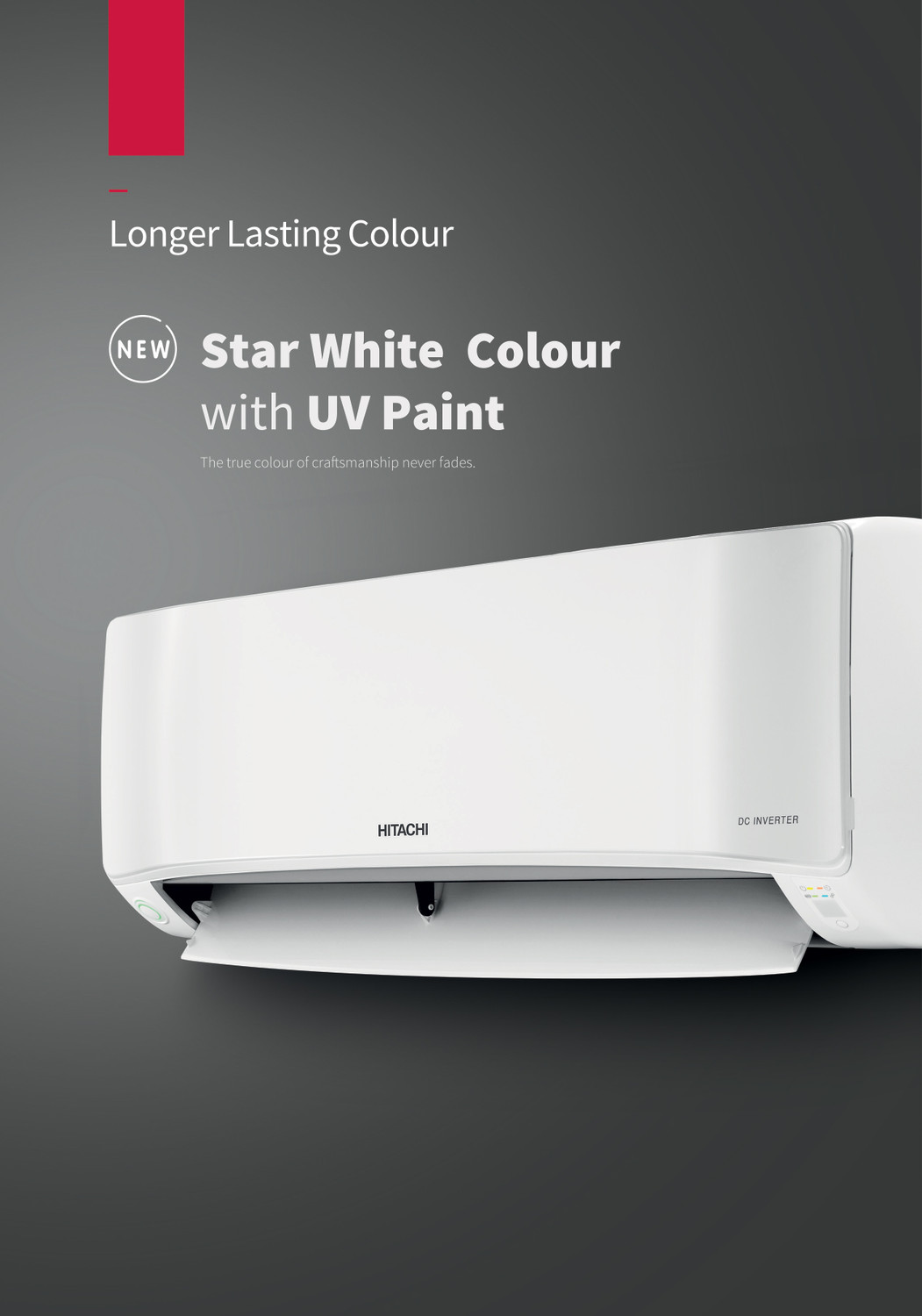 Image of Hitachi 2023 Model 1 Ton 3 Star Split Soft dry Silent Air Ambience Light R 32 AC