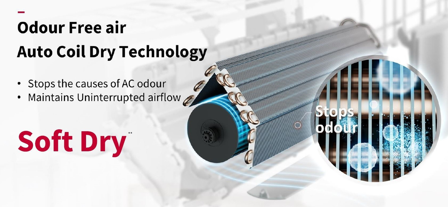 Image of Hitachi 2023 Model 1 Ton 3 Star Split Soft dry Silent Air Ambience Light R 32 AC