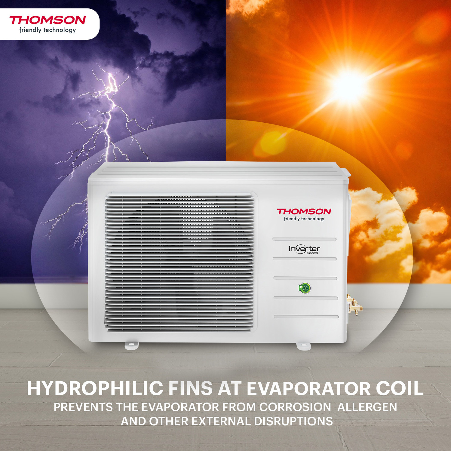Image of Thomson 2023 Model 2 Ton 3 Star Split Inverter AC