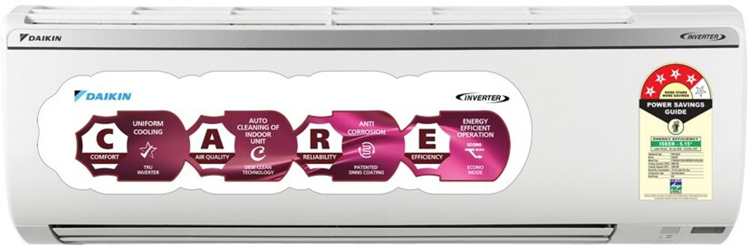 Image of Panasonic 2023 Model 1.5 Ton 5 Star Split Inverter AC (CS-TU18ZKY-1 /CU-TU18ZKY-1, White)