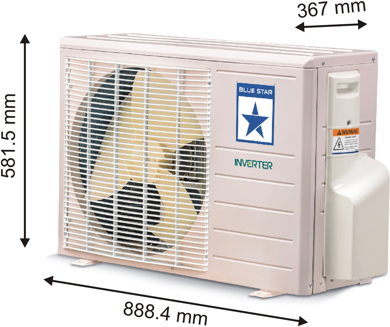 Image of Blue Star 2023 Model 2 Ton 3 Star Split Inverter AC