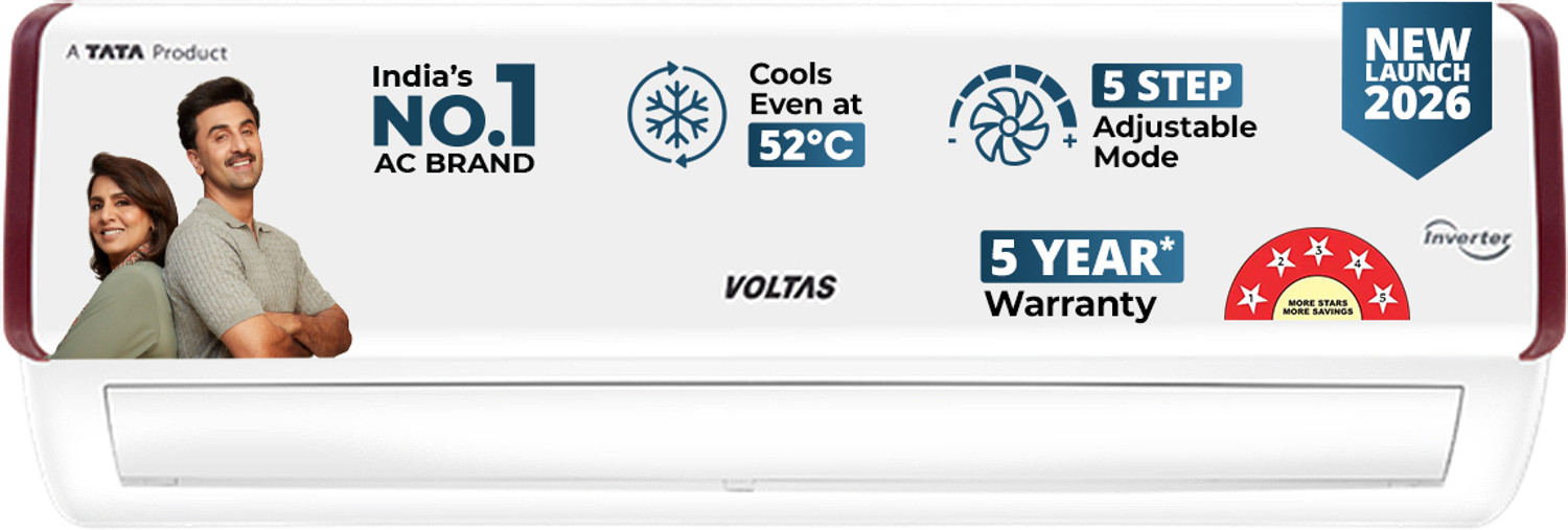 Image of Panasonic 2023 Model 1.5 Ton 5 Star Split Inverter AC (CS-TU18ZKY-1 /CU-TU18ZKY-1, White)