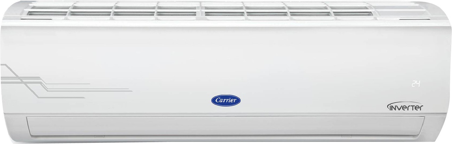 Image of CARRIER 1.2 Ton 5 Star Split Inverter AC - White (14K ESTER DXi INVERTER R32 SPLIT AC CAI14ES5R32F0, Copper Condenser)