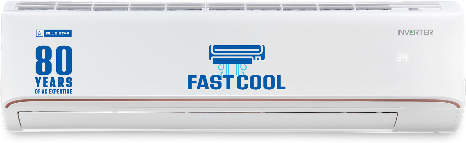 Blue Star 4-in-1 1.5 Ton Split Inverter AC – White