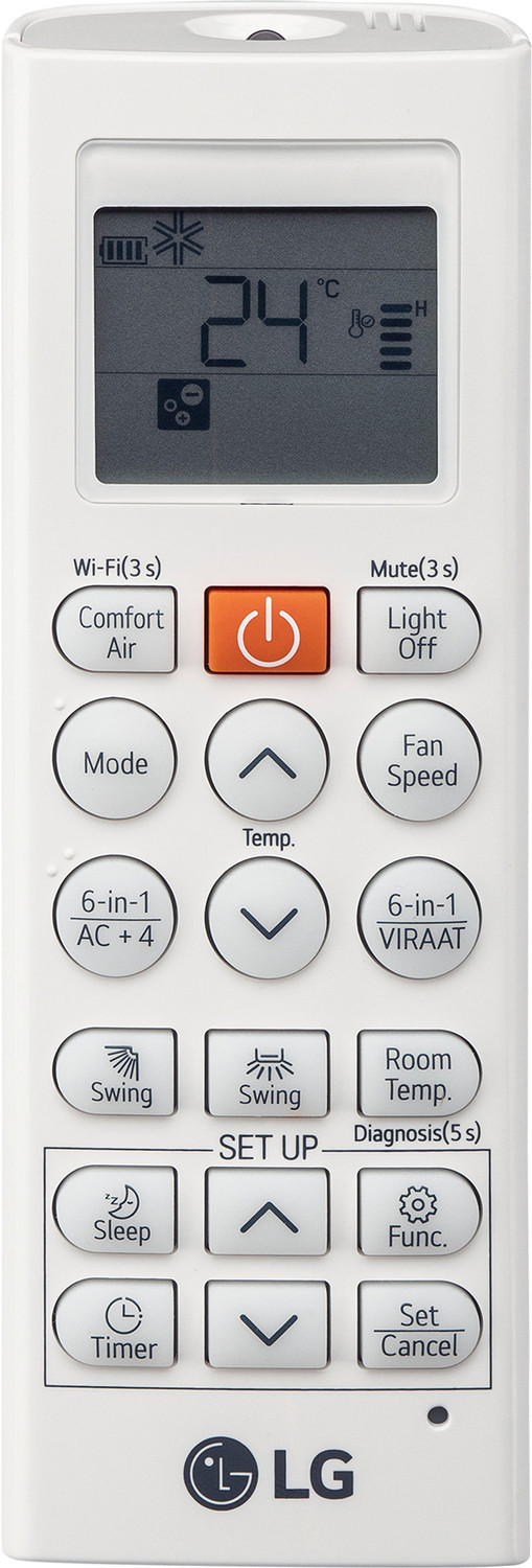 Image of LG 2023 Model 1.5 Ton 5 Star Split Inverter AI Convertible 6-in-1 Cooling , HD Filter with Anti-Virus Protection AC