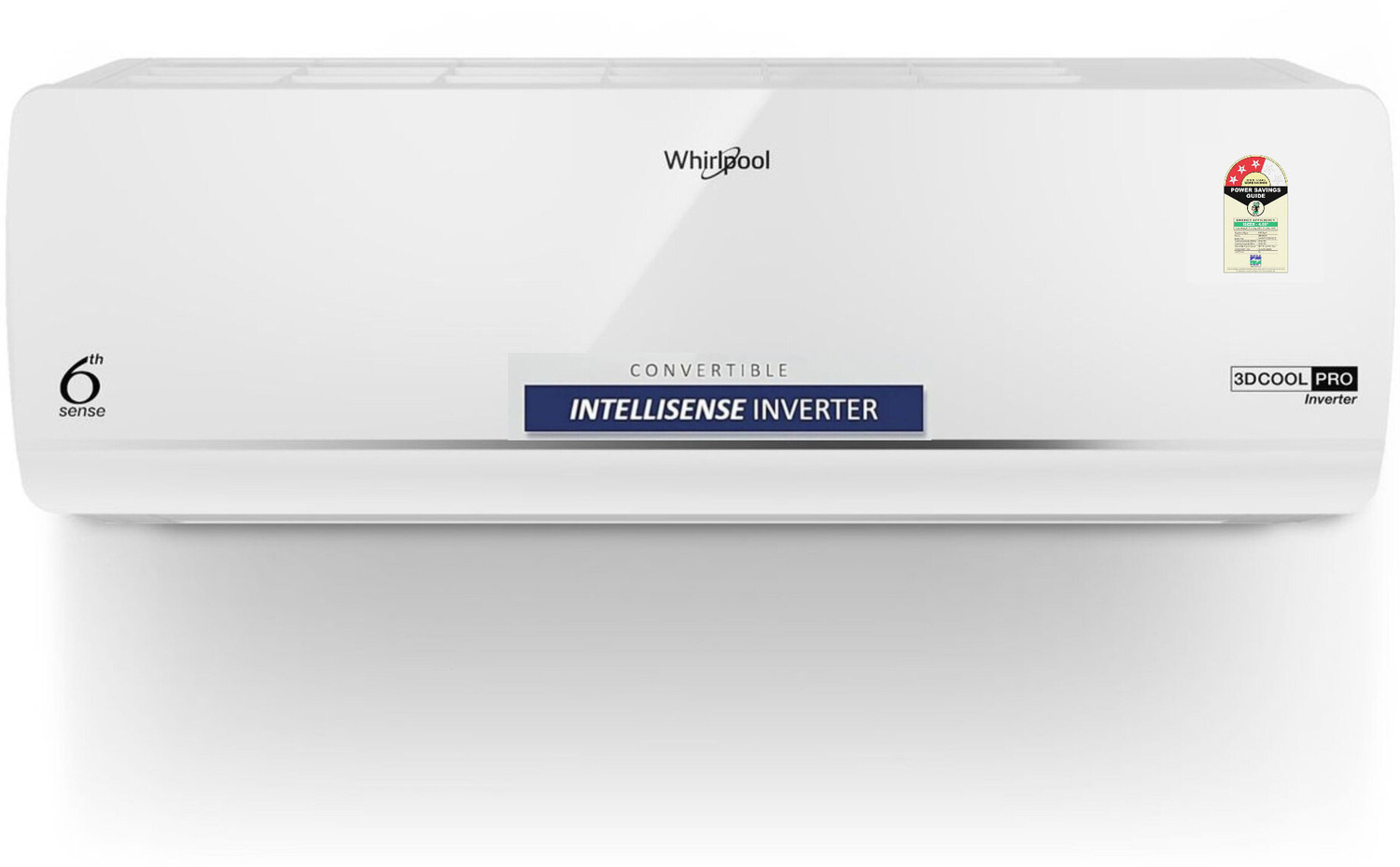 Image of Whirlpool 2026 Model 1 Ton 3 Star Split Inverter AC (41499, White)
