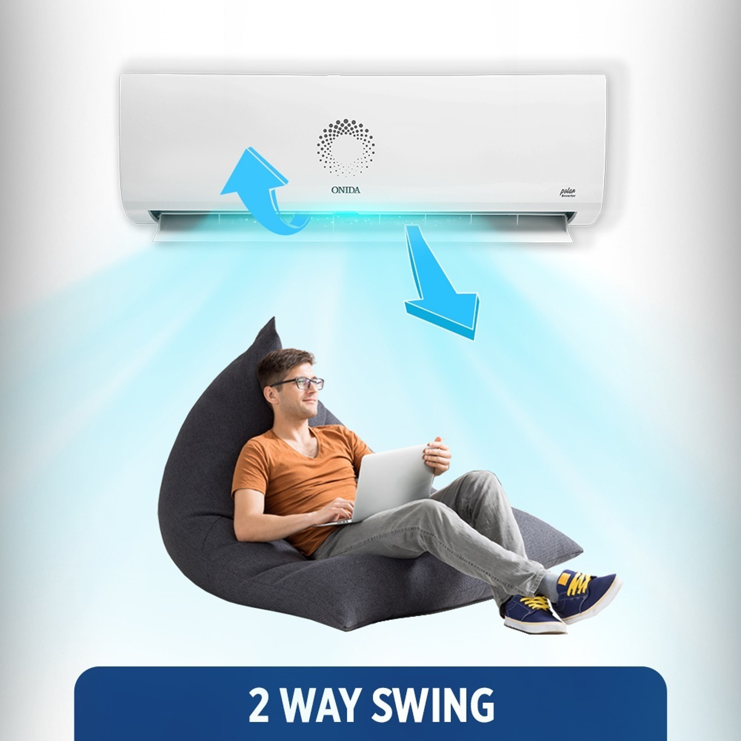 Image of ONIDA 2023 Model 1.5 Ton 3 Star Split Inverter AC