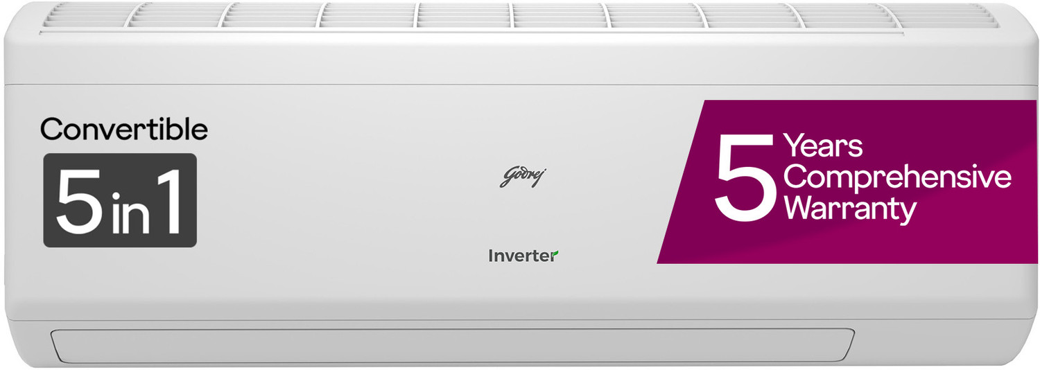 Godrej 1.5 Ton 5 Star Split Inverter AC - White