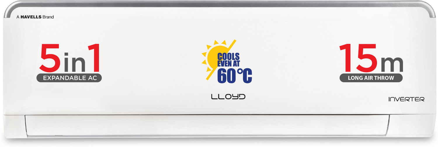 Lloyd 1.5 Ton 3 Star Split Inverter AC - White