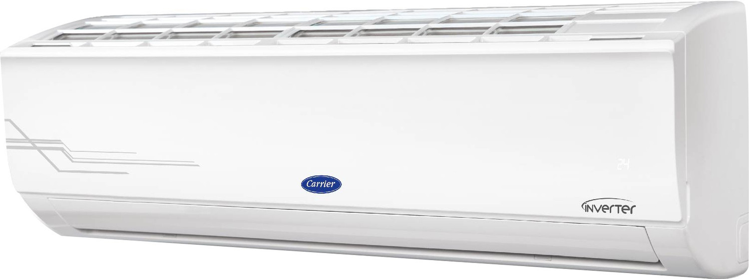 Image of CARRIER 1.2 Ton 5 Star Split Inverter AC - White (14K ESTER DXi INVERTER R32 SPLIT AC CAI14ES5R32F0, Copper Condenser)