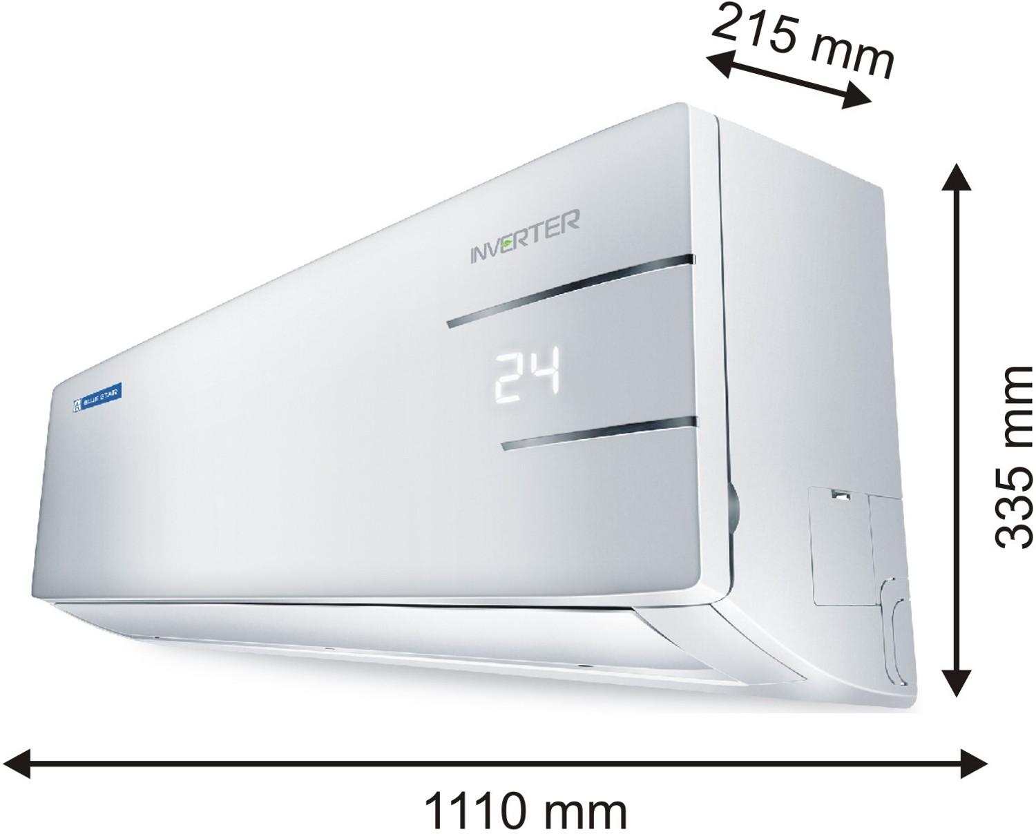 Image of Blue Star 2023 Model 2 Ton 3 Star Split Inverter AC