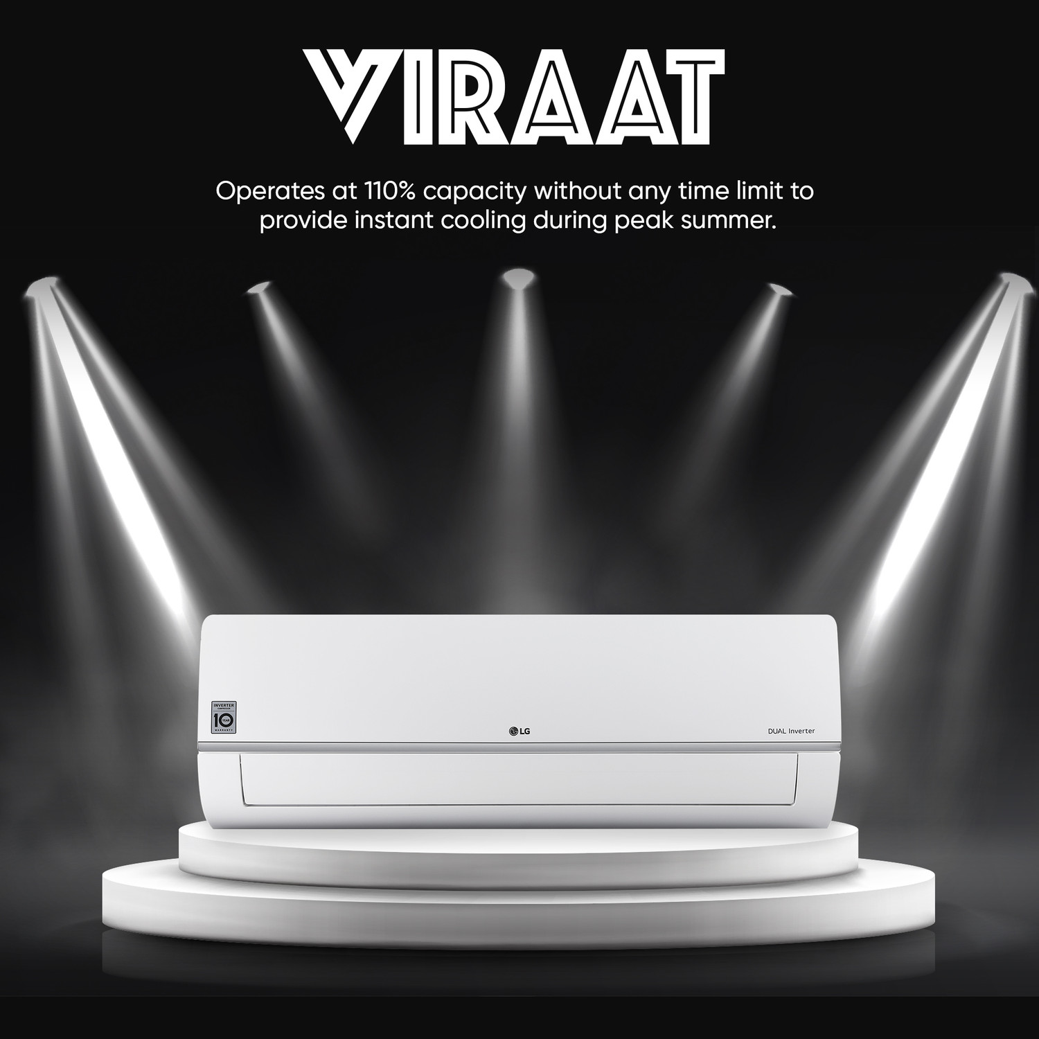 Image of LG 2023 Model 1.5 Ton 5 Star Split Inverter AI Convertible 6-in-1 Cooling , HD Filter with Anti-Virus Protection AC