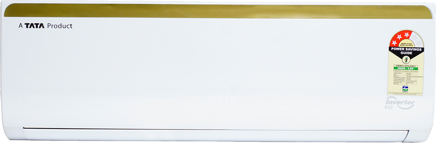 Voltas 1 Ton 3 Star Split Inverter AC – White, ₹29,990