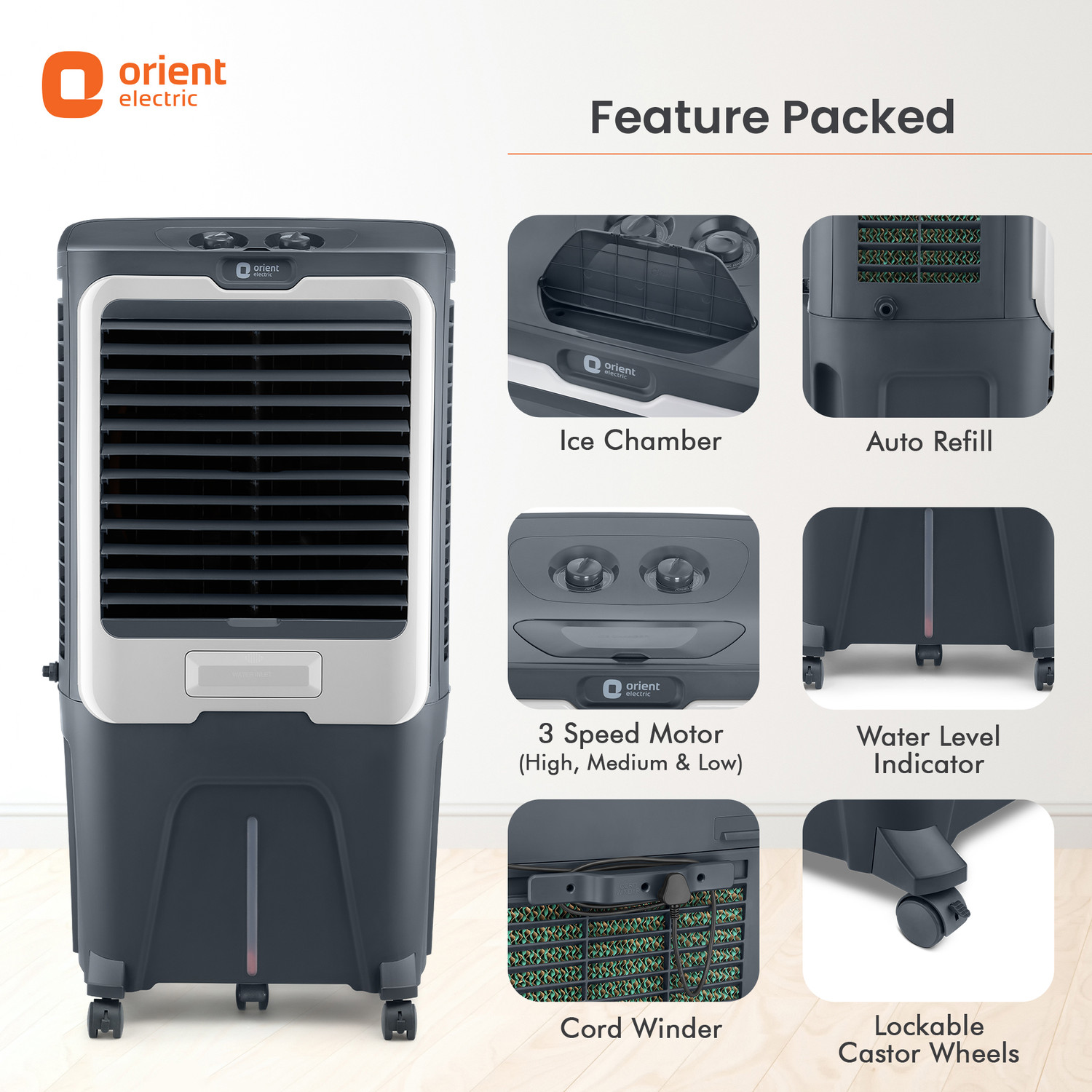 Image of Orient Electric 65 L Desert Air Cooler