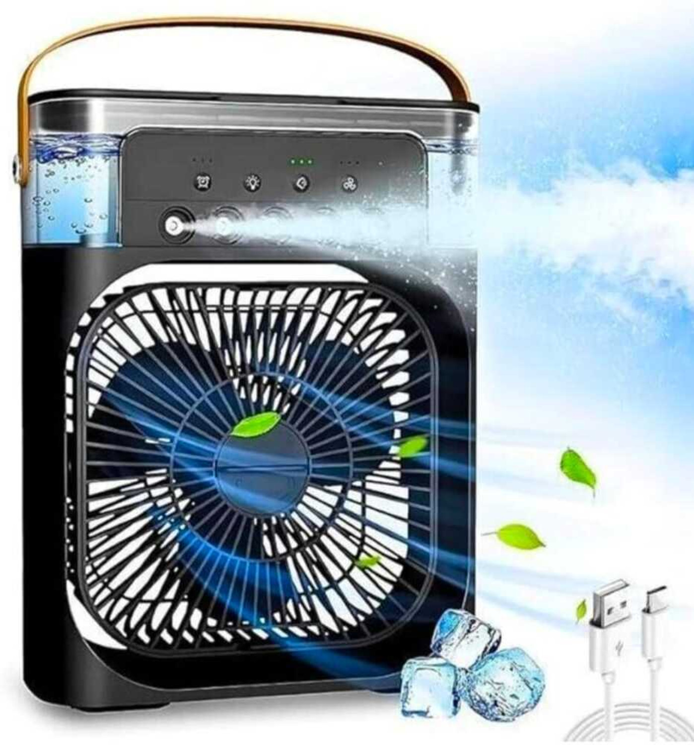Image of ISC 4 L Room /Personal Air Cooler (White, mini cooler with remote)