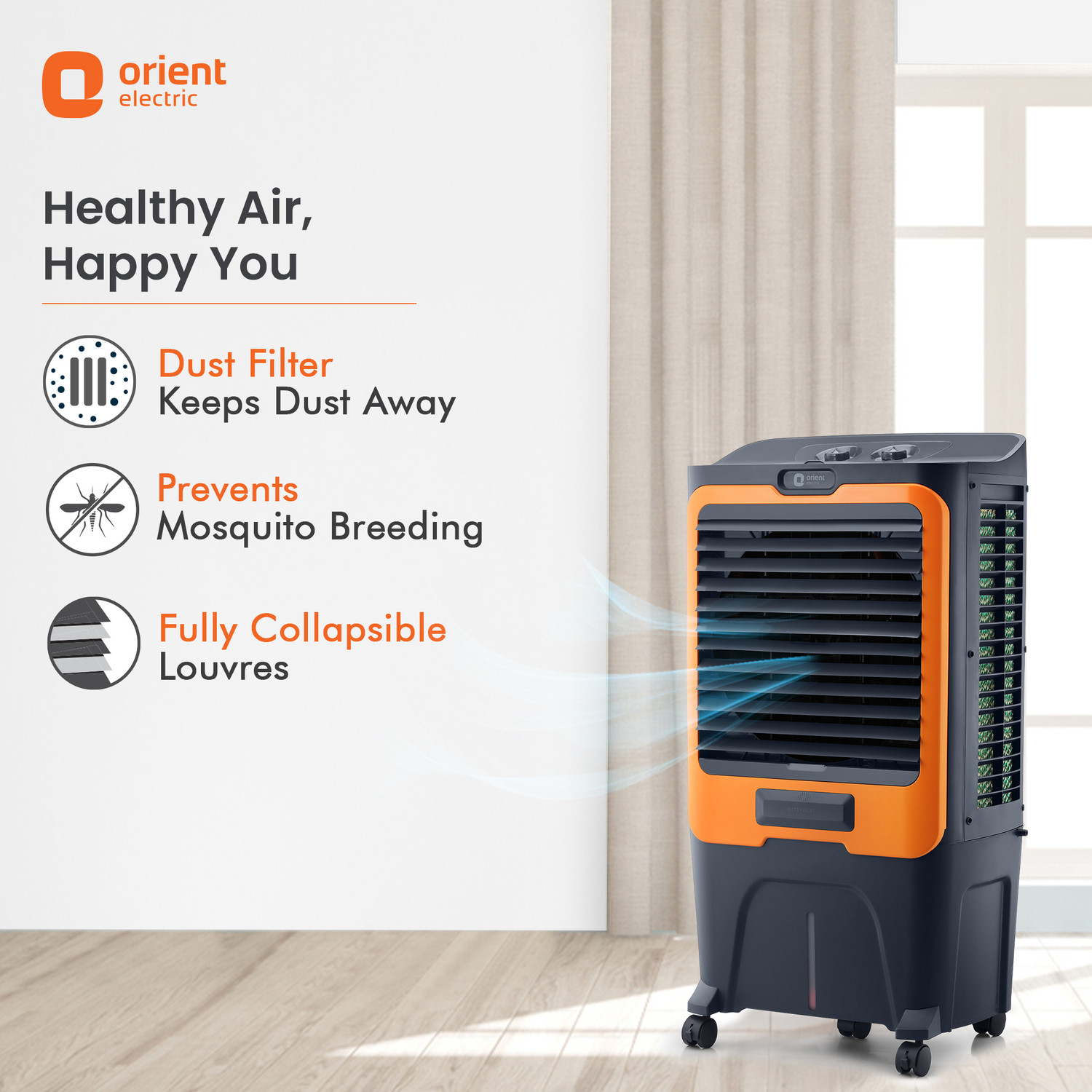 Image of Orient Electric 50 L Desert Air Cooler