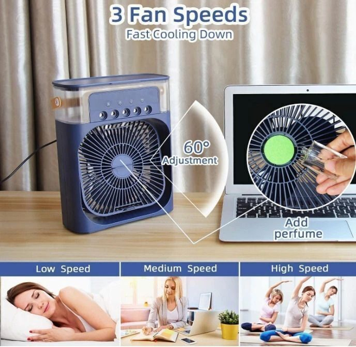 Image of Radhe 4 L Room /Personal Air Cooler (Multicolor, Personal Air Cooler 1106)