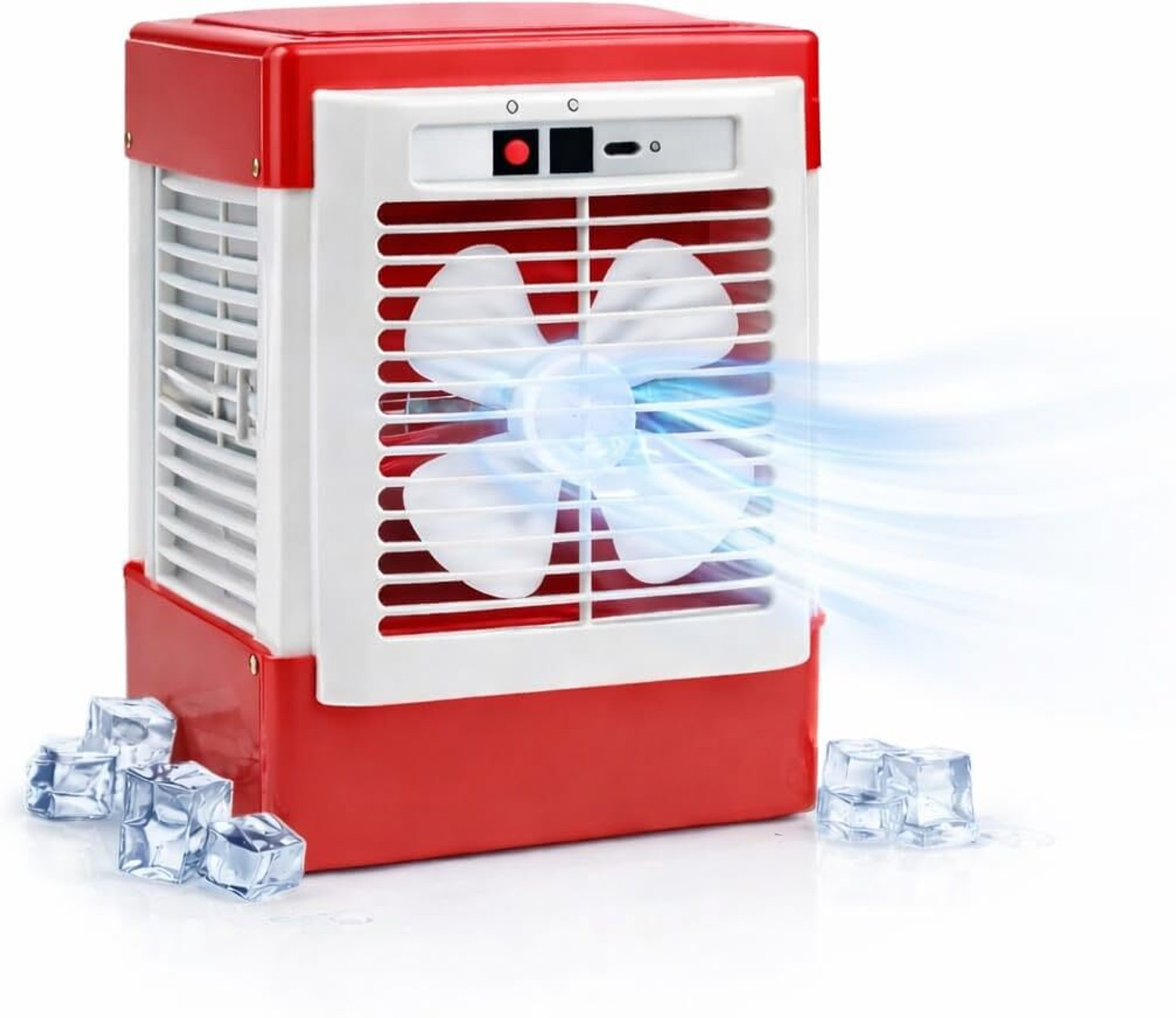Image of Frostline 70 L Desert Air Cooler (White, Desert Air Cooler for Larger Room Big Ice Chamber High-Speed Cooling | AirC 25)