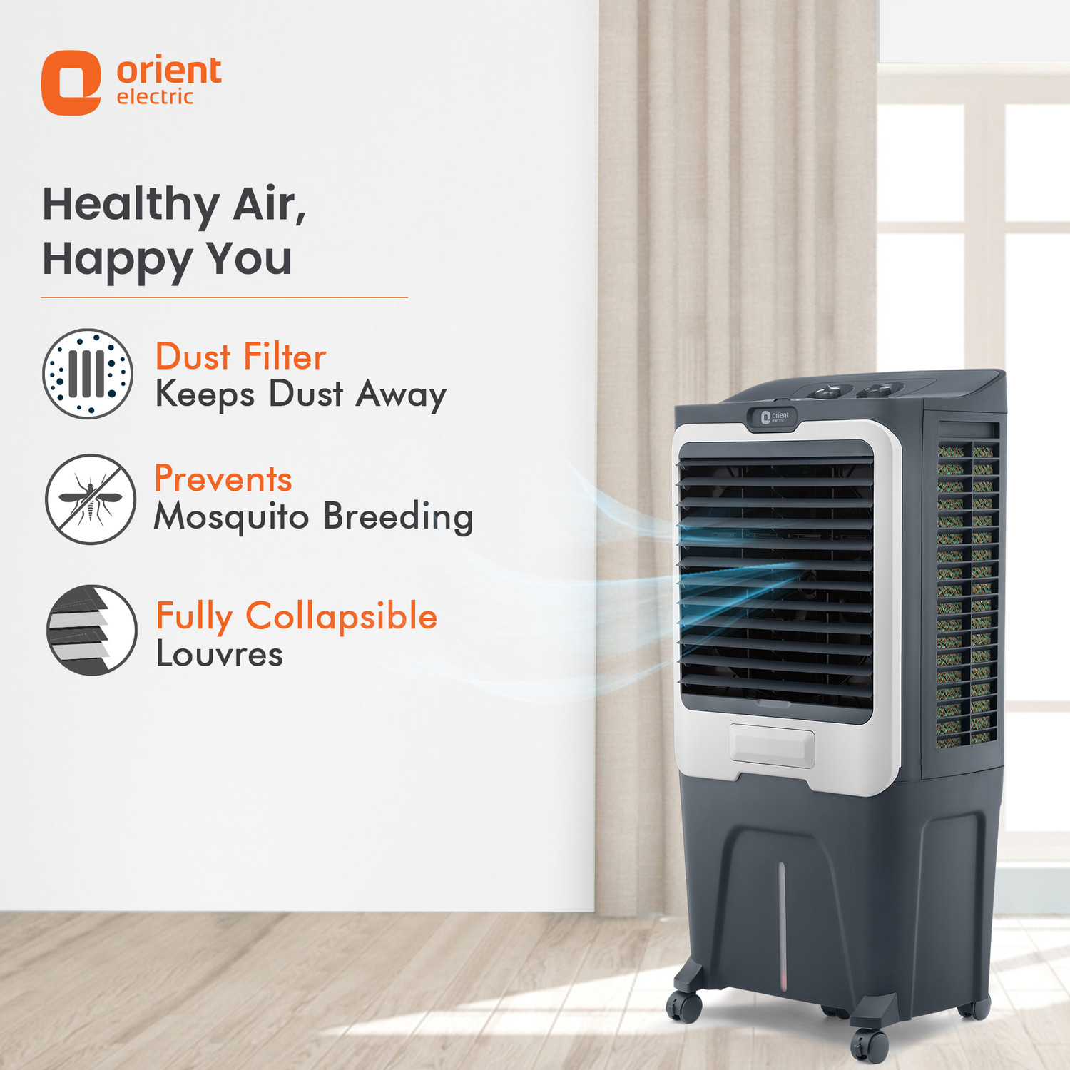 Image of Orient Electric 65 L Desert Air Cooler