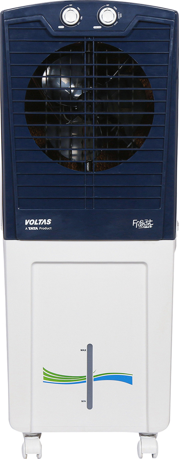 Image of DORQ 14 L Room /Personal Air Cooler (White, Double Ended Fan SPSP-56)